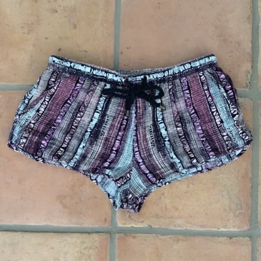 F21 | Beachy Boho Purple Lounge Shorts